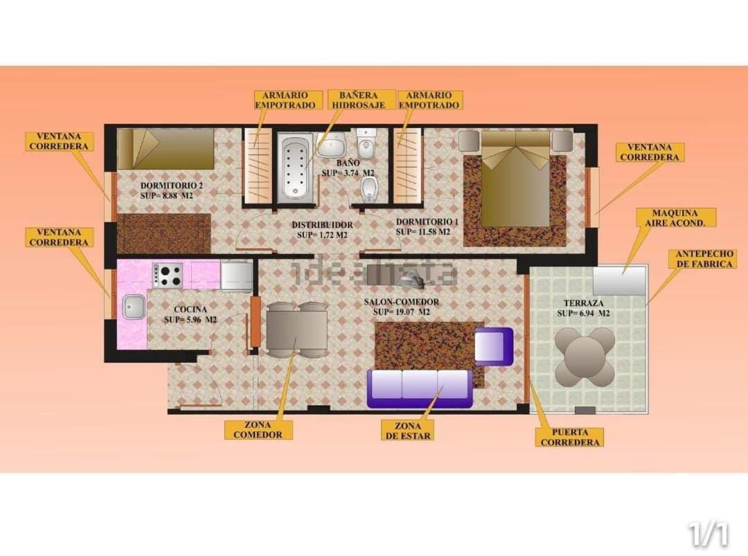 Apartamento Magic World Nueva Marina D'Or 2 Dormitorios Edificio Torremar Oropesa del Mar Exterior foto